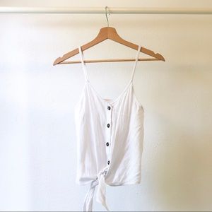 Tie-Up Spaghetti Strap Top